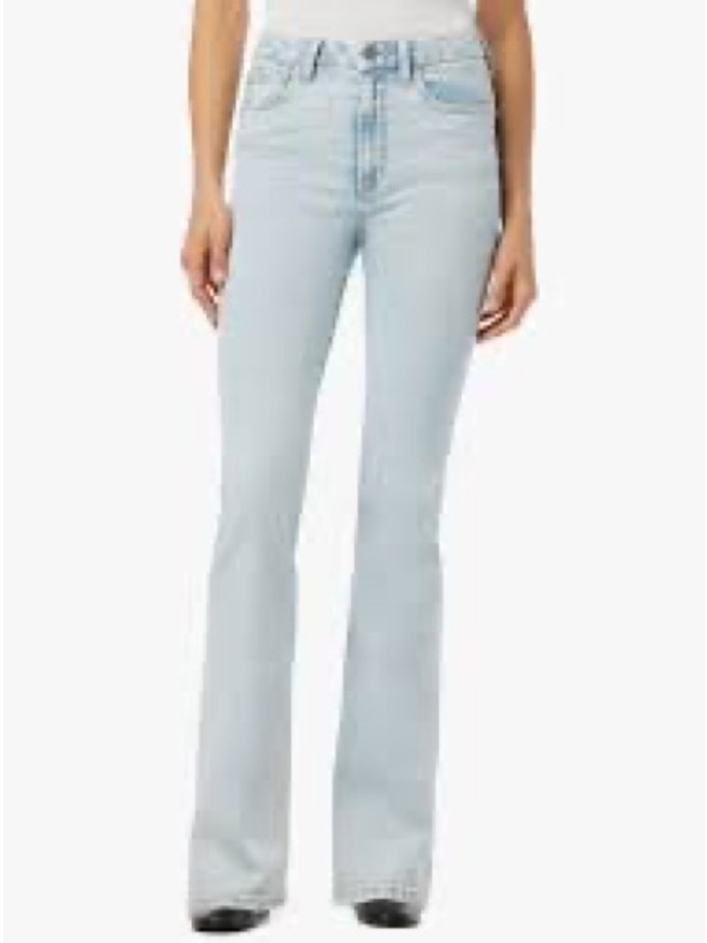 Joe’s Jeans Women’s High Rise Boot Cut Light Wash Frayed Hem Jeans Size 26
